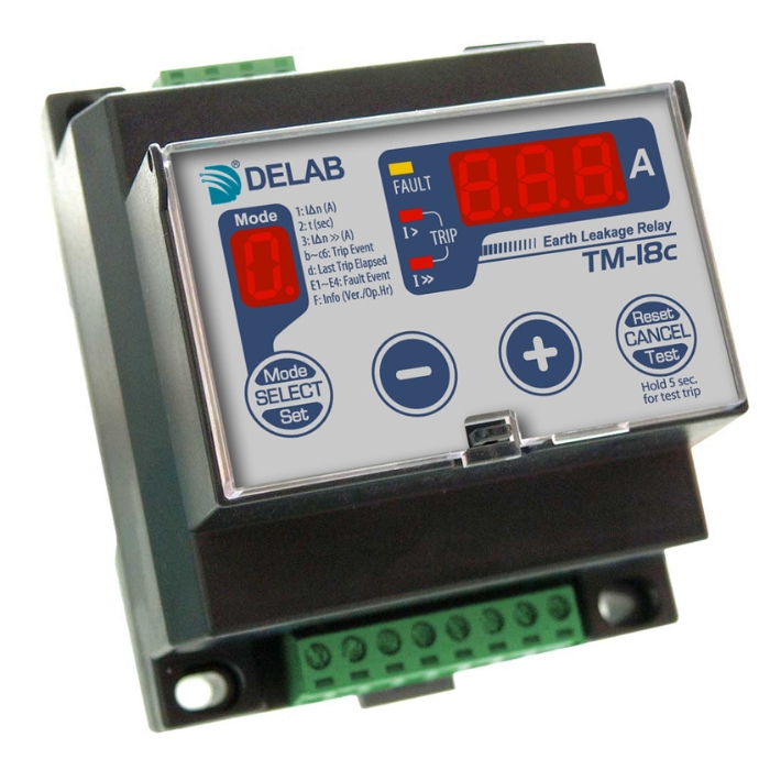 Relay bảo vệ dòng rò - DIN Rail
